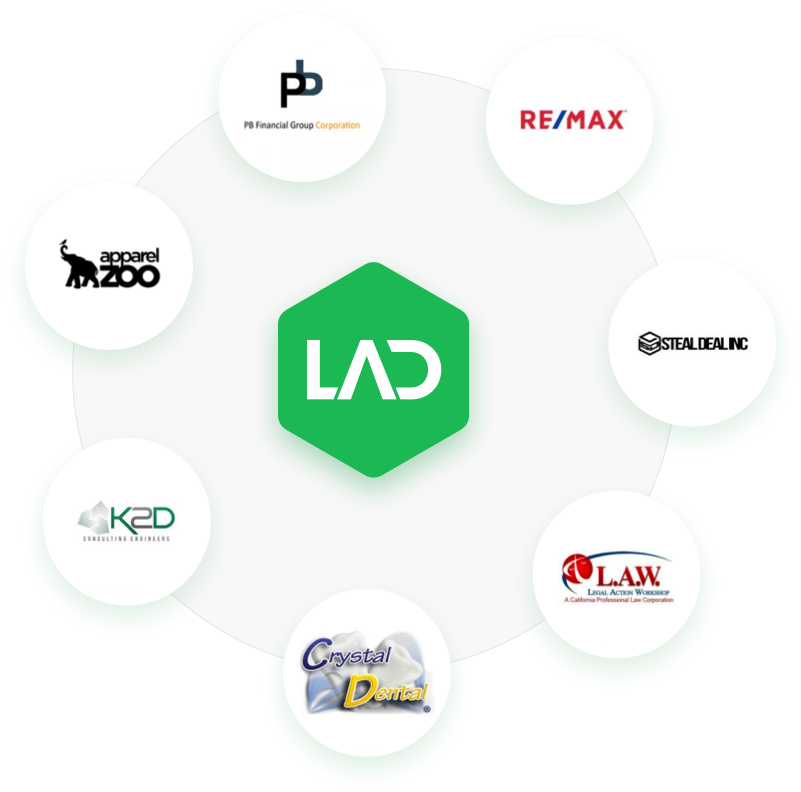 LAD Solutions Web Development & SEO Clients